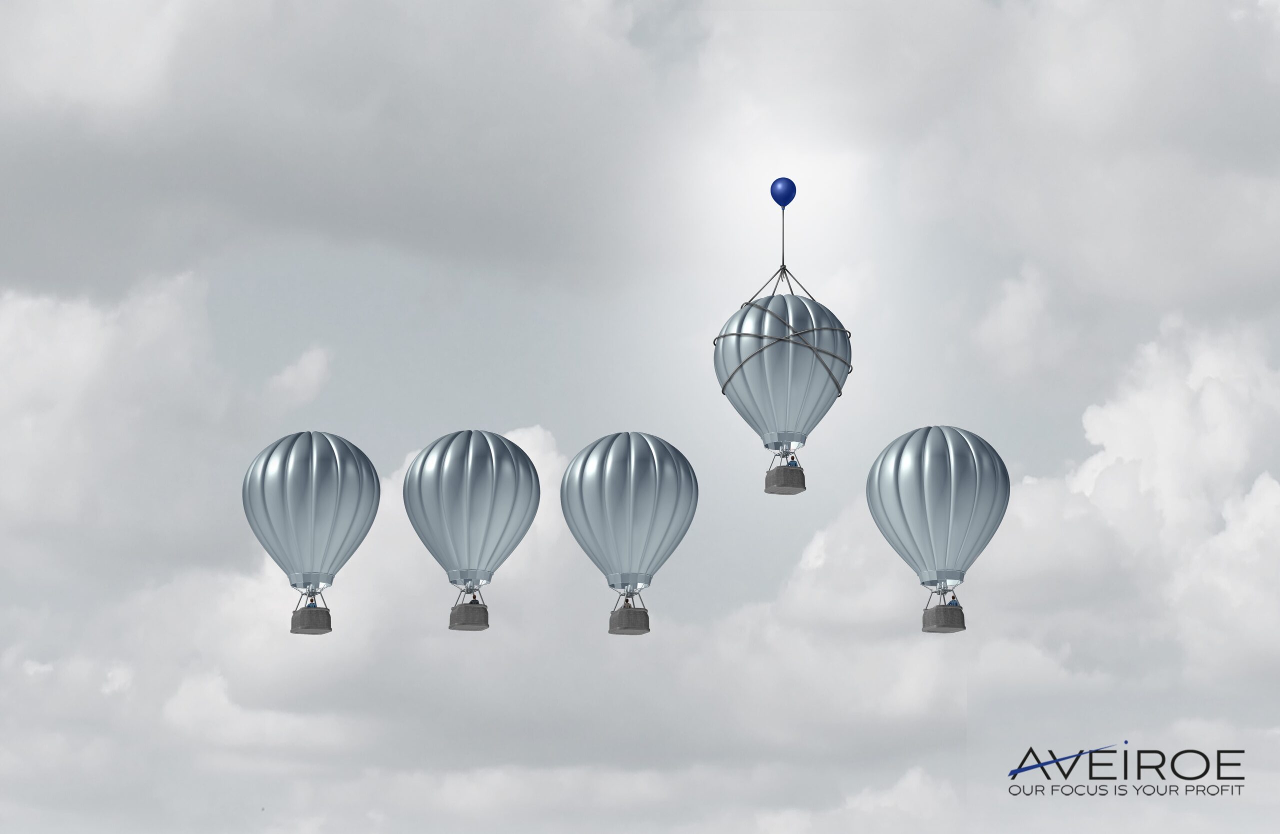 Recovery Audit - balloons lifting into the sky